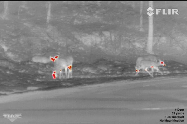 Termovize FLIR Scout TS-X pro noční vidění