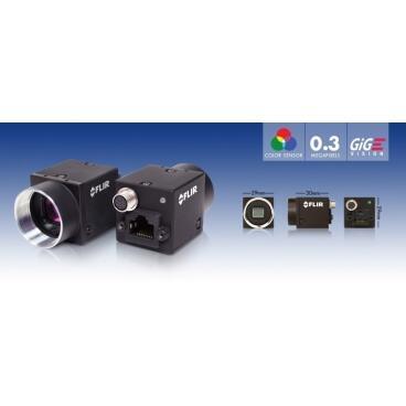 Průmyslová kamera Flir-PointGrey Flea3 0.3 MP Color/Mono GigE Vision