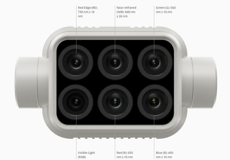 DJI Phantom 4 multispektrální