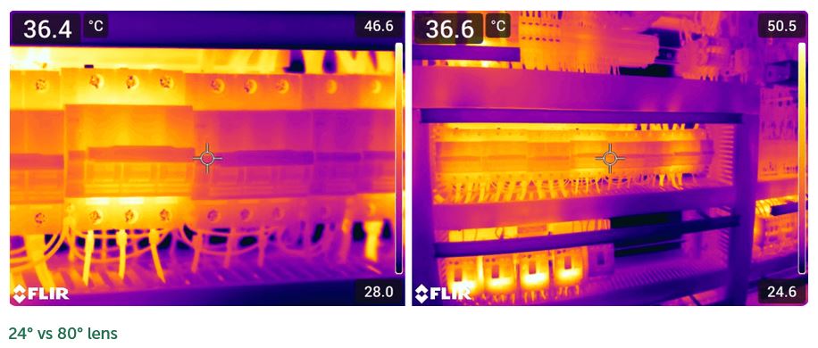 Duální objektiv k FLIR řady Exx a Txxx