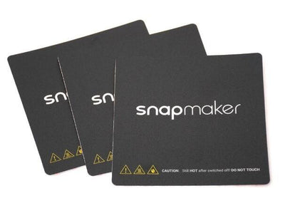 Krycí samolepky pro podložku-postel 3D tiskárny Snapmaker 3 ks