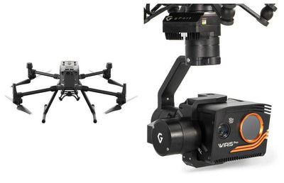 Sestava: Workswell WIRIS Pro &amp; DJI M300 &amp; Gremsy WP + gPort