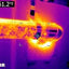 Půjčovna - termokamera FLIR E6xt pro průmysl a stavebnictví