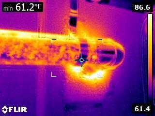 Půjčovna - termokamera FLIR E6xt pro průmysl a stavebnictví