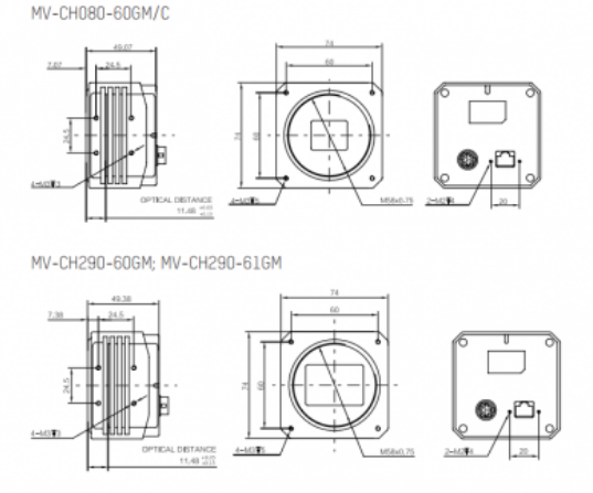 Kamera Hikvision GigE Area Scan MV-CH290-60GM