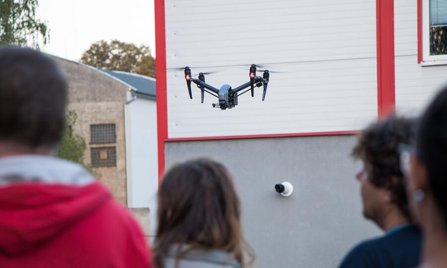 Zprovoznění dronu a zaškolení při předání