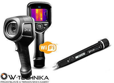 Termokamera FLIR E8xt ve stavebním místě