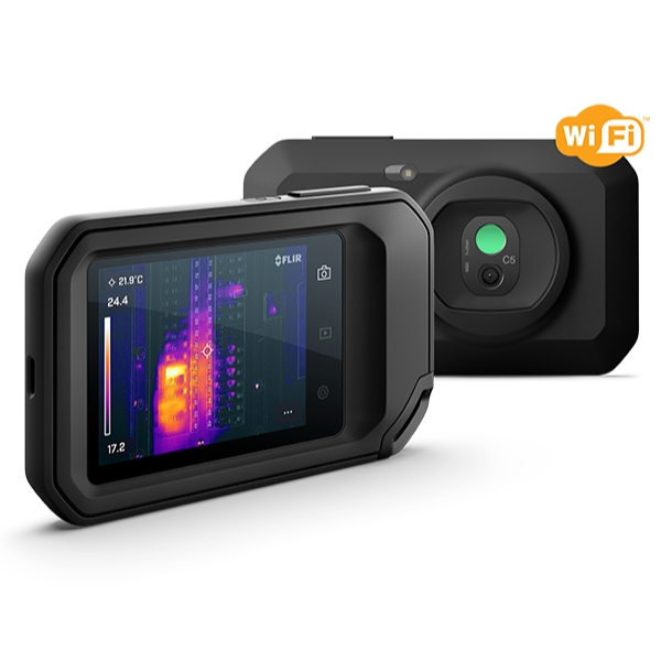 Malá a lehká termokamera FLIR C5