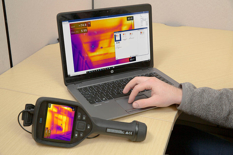 Termokamera FLIR E86 pro průmysl a stavebnictví