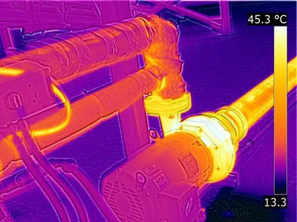 Termokamera FLIR T530 pro stavebnictví a průmysl