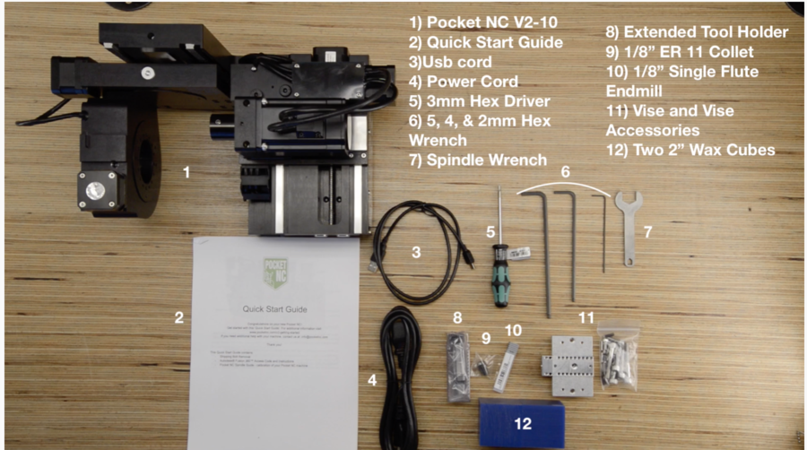 CNC frézka Pocket NC V2-10