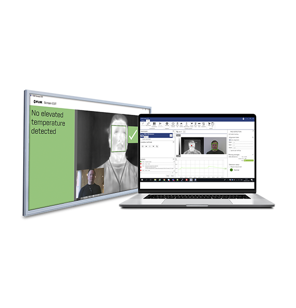 Software FLIR Screen-EST Kit pro kontrolu teploty pokožky