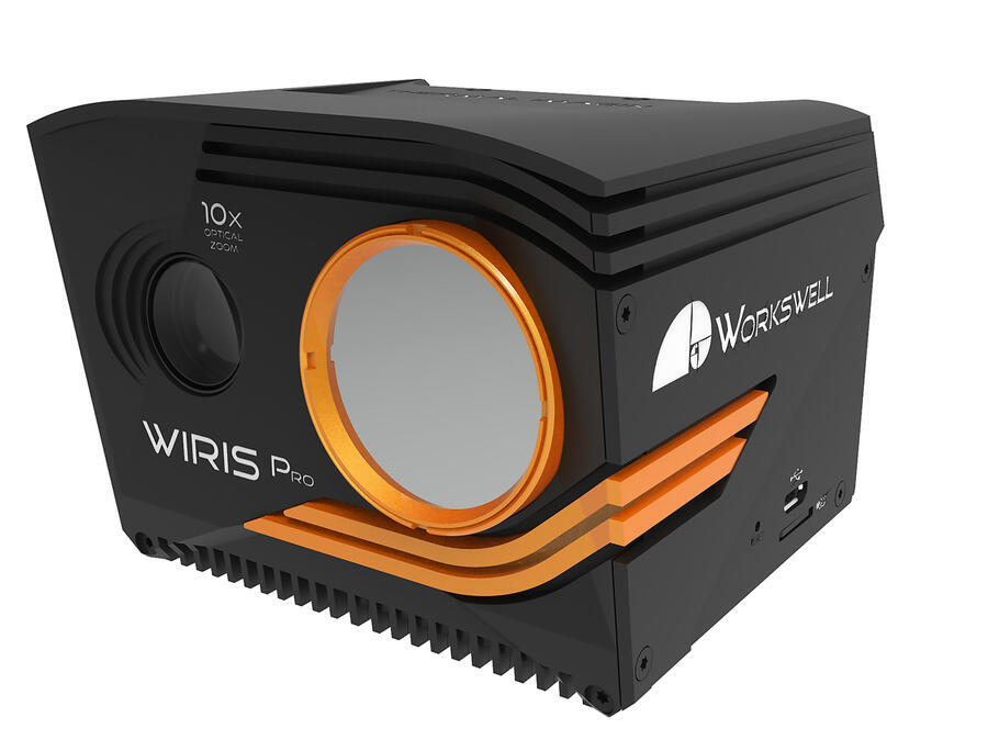 Sestava: Workswell WIRIS Pro & DJI M300 & Gremsy WP + gPort