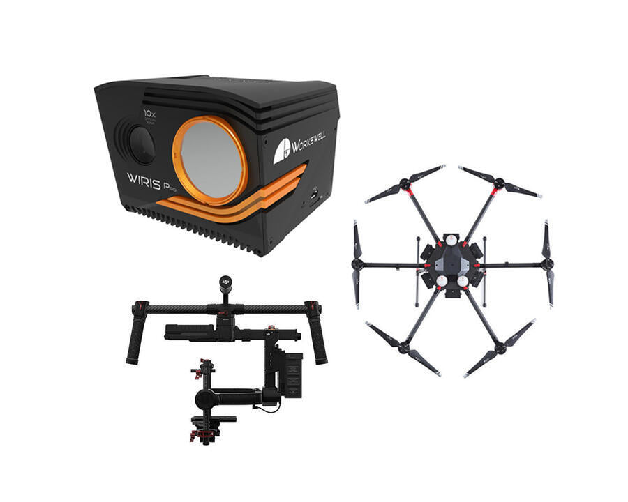 Sestava: Workswell WIRIS Pro & DJI M200 V2.0